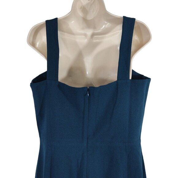 Dress The Population Nicole Teal Sweetheart Neck Cocktail Tank Dress Size XXL - Picture 5 of 9